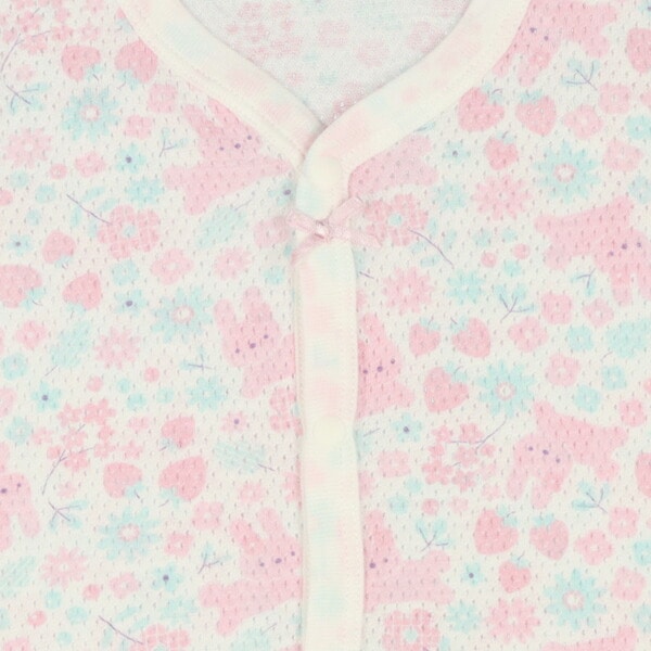Short sleeve romper with front opening