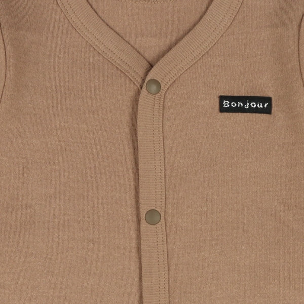 Thermal Rompers with Front Opening for Newborns