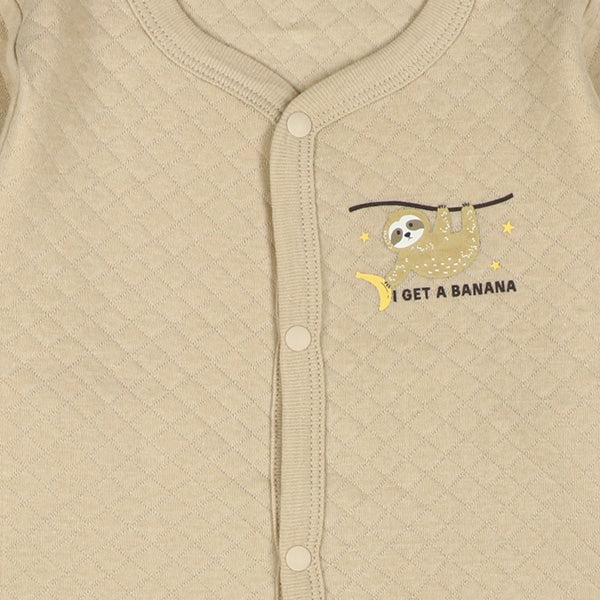 Thermal Rompers with Front Opening for Newborns