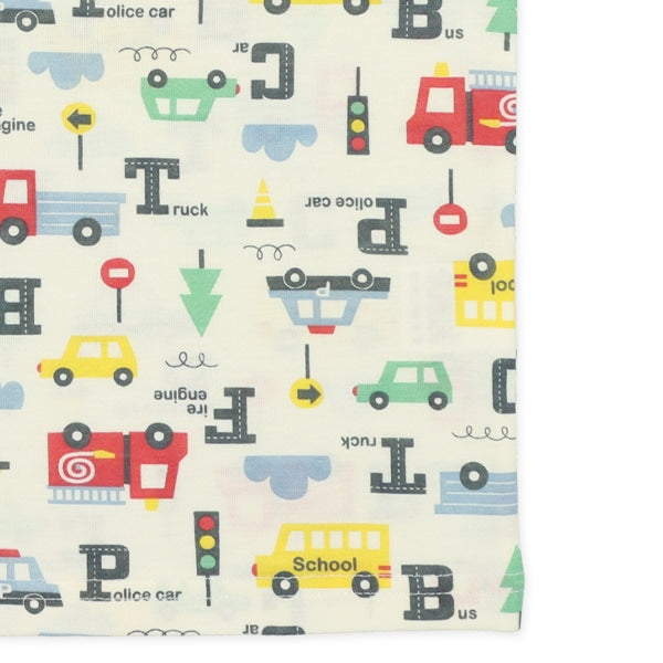 Vehicle Short Sleeve T-shirt and Pants Set