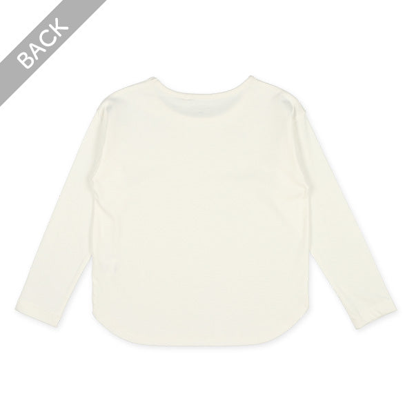 Plain Round Hem T-shirt (Winter, Spring, Autumn)