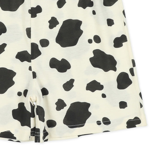 Cattle Pattern T-shirt and Shorts Set
