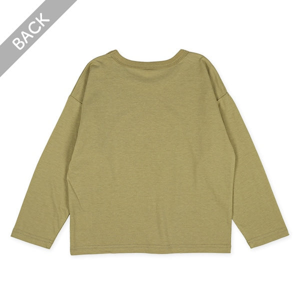 Distressed Bus Logo Long Sleeve Shirt (Winter, Spring, Autumn)