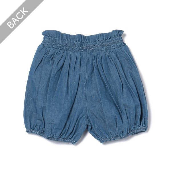Pumpkin Denim Shorts