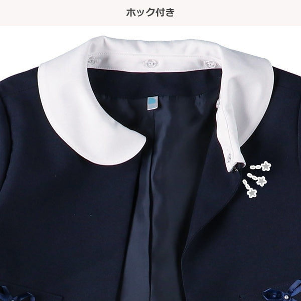 Formal Pleated Dress and Bolero Set (Winter, Spring, Autumn)