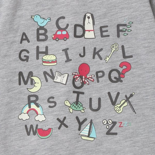 Alphabet Short Sleeve T-shirt
