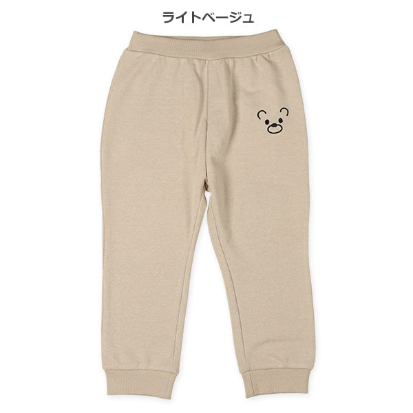 One-Point Embroidery Sweatpants (Spring)