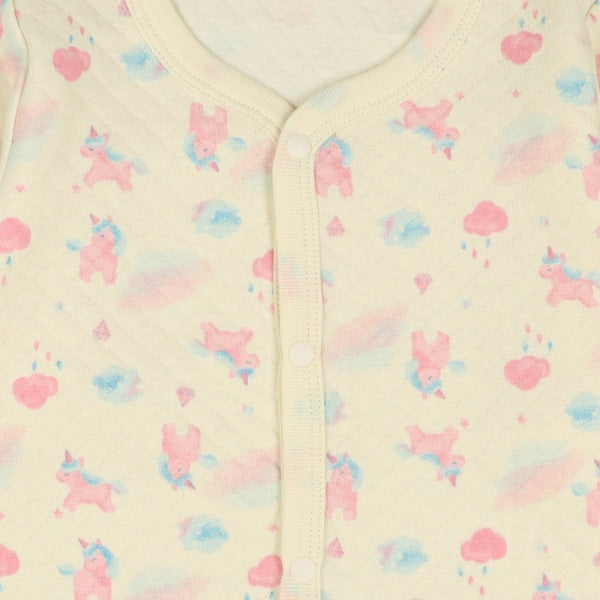 Thermal Rompers with Front Opening for Newborns
