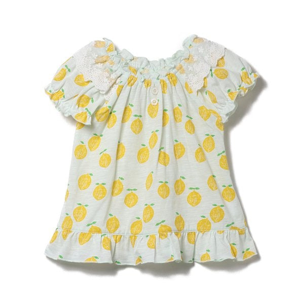 Fruit Sleeveless Blouse and Shorts Set