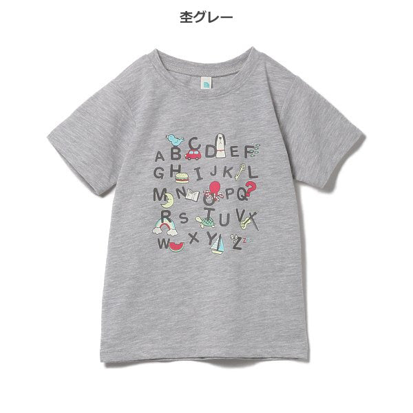 Alphabet Short Sleeve T-shirt