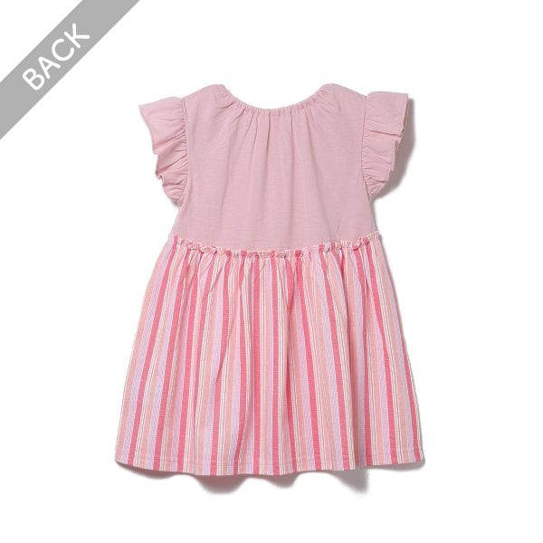 Stripe Knit Sleeveless One Piece