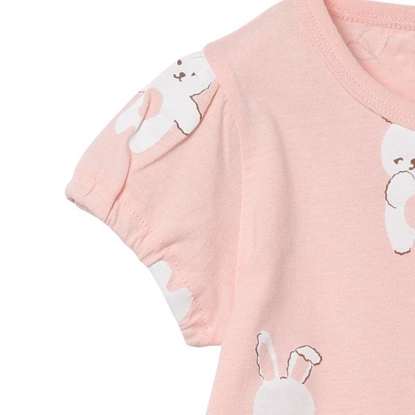 Rabbit Short Sleeve Romper