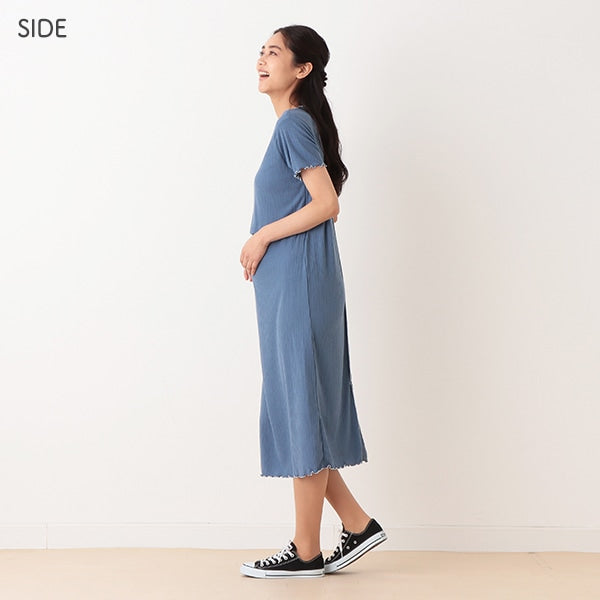 Short Sleeve Maternity One Piece