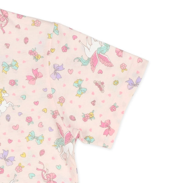 Unicorn Short Sleeve T-shirt and Pants Set