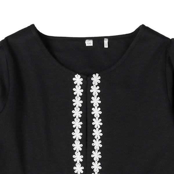 Lace Accents Smooth Bolero (Winter, Spring, Autumn)