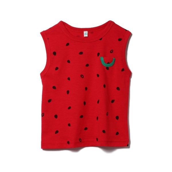 Watermelon Sleeveless Suit