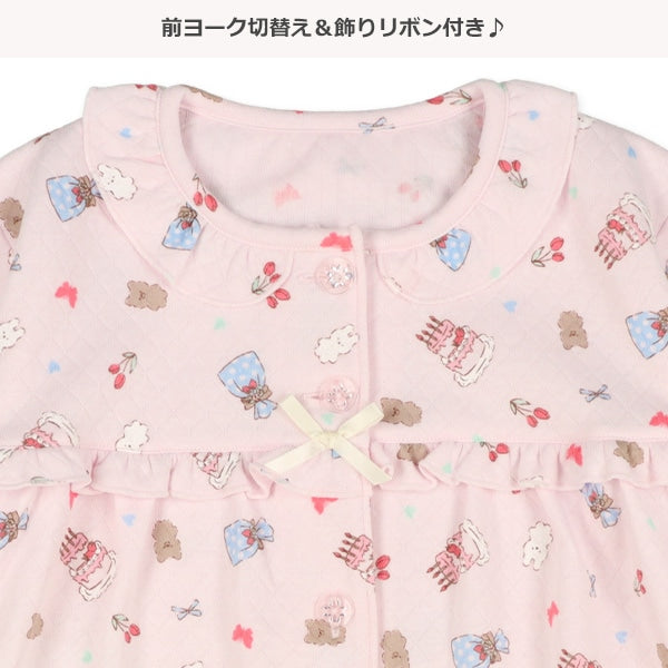 Knit Quilted Pajamas for Girls (Winter)