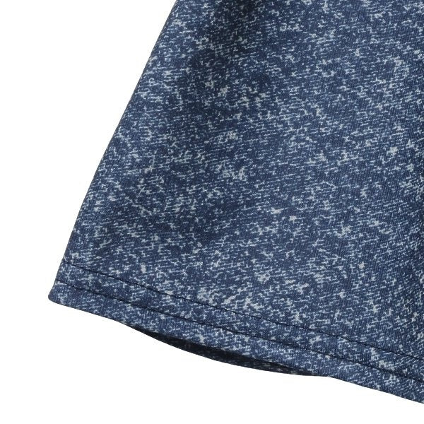Denim Style Knit Culotte
