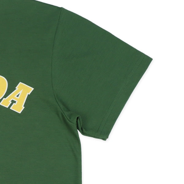 College Logo Pattern T-shirt and Pants Set