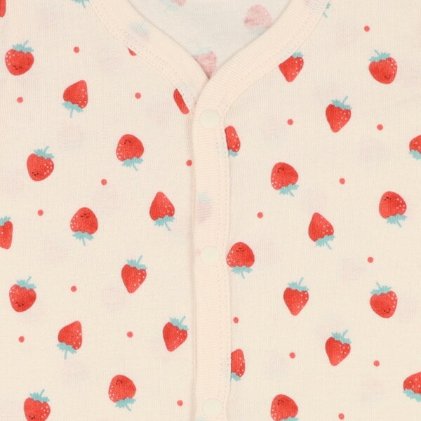Short sleeve romper with front opening