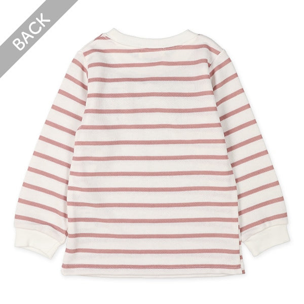 bon Accented Striped Sweatshirt (Spring)