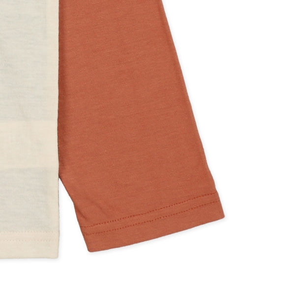Contrasting Long Sleeve Shirt (Winter, Spring, Autumn)