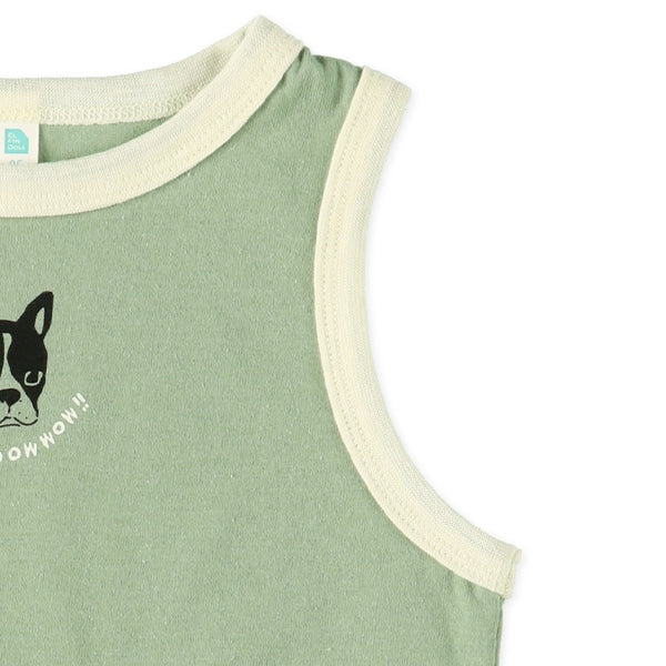 Dog Sleeveless T-shirt