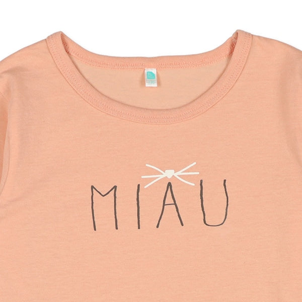 Cat Paw Puff Print T-Shirt (Winter, Spring, Autumn)