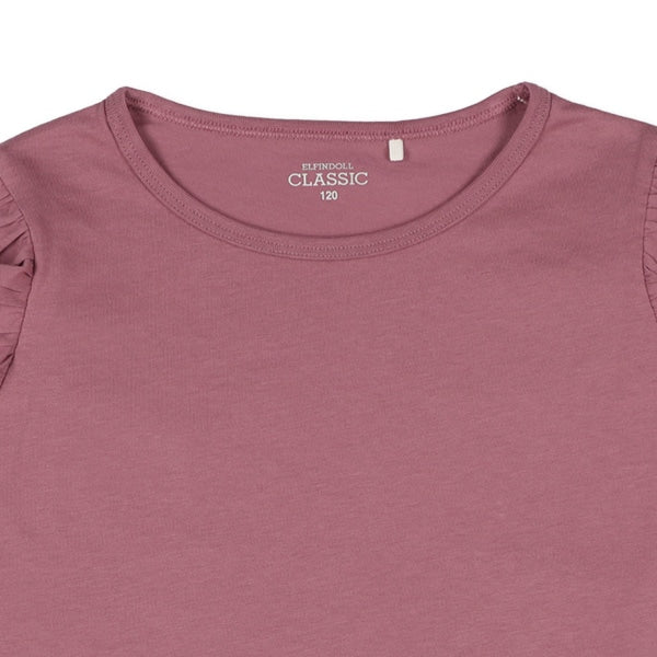 Shoulder Ruffles T-Shirt (Winter, Spring, Autumn)