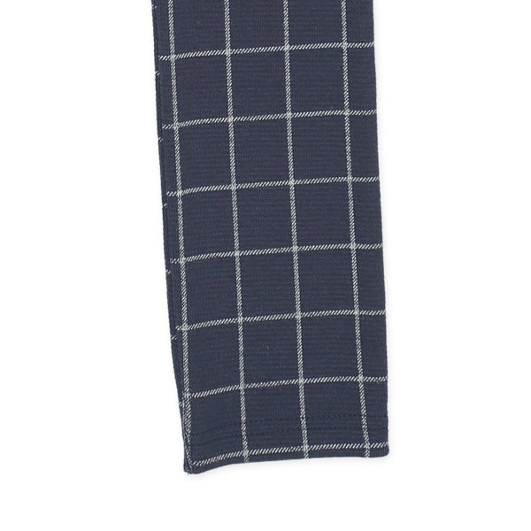 Checked Stretch Long Pants (Winter, Spring, Autumn)