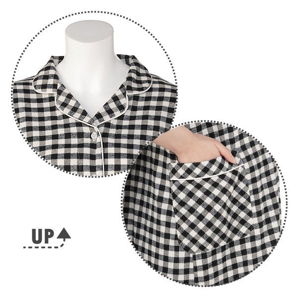 Viyella Check Pajamas (Winter, Spring, Autumn)