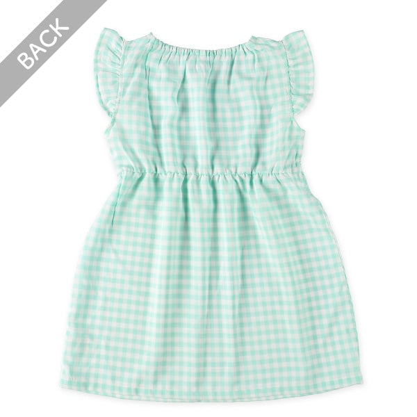 Checkered Sleeveless One Piece