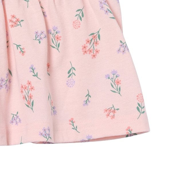 Floral Sleeveless Blouse and Shorts Set