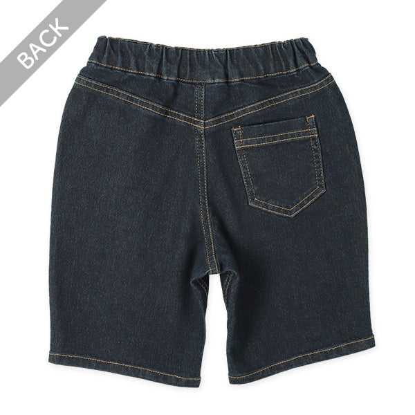 Stretch Denim Shorts