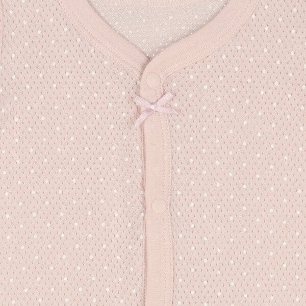 Short sleeve romper with front opening