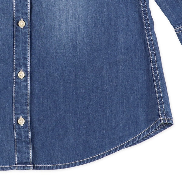 Denim Long One Piece (Winter, Spring, Autumn)