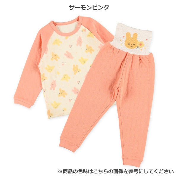 Knit Quilted Pajamas for Baby Girls (Winter)