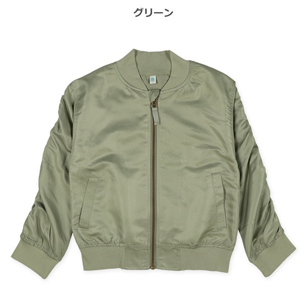 Gathered Sleeves Blouson (Winter, Spring, Autumn)
