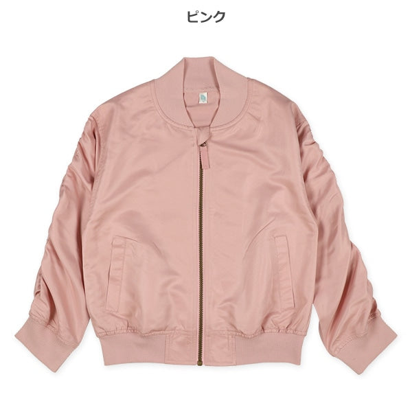 Gathered Sleeves Blouson (Winter, Spring, Autumn)