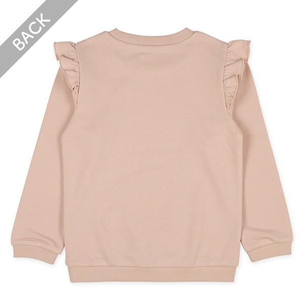 Shoulder Frills Sweatshirt (Winter, Spring, Autumn)