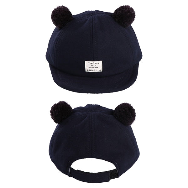 Soft Cap with Bear Ears (Winter, Spring, Autumn)