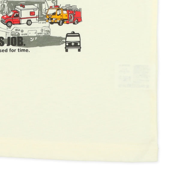Fire Truck Short Sleeve T-shirt and Pants Set