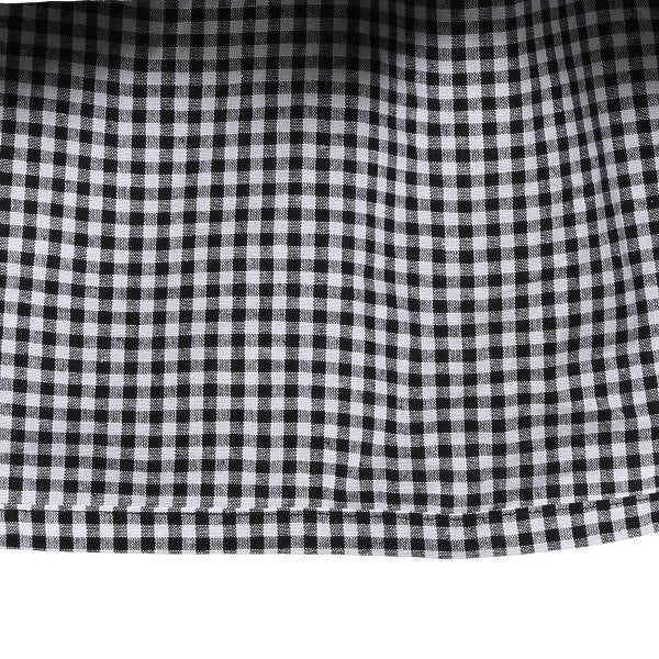 Checkered Knit Sleeveless One Piece