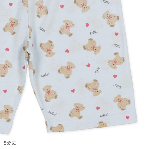 Bear Short Sleeve T-shirt and Pants Set