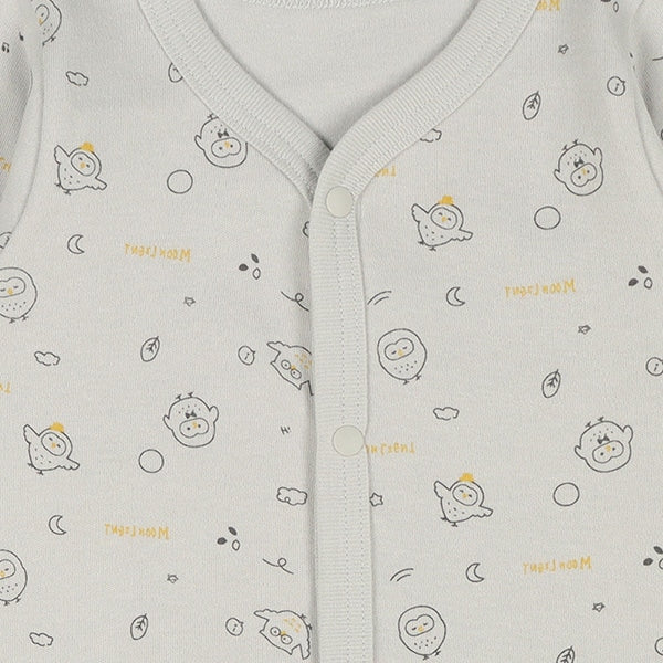 Thermal Rompers with Front Opening for Newborns
