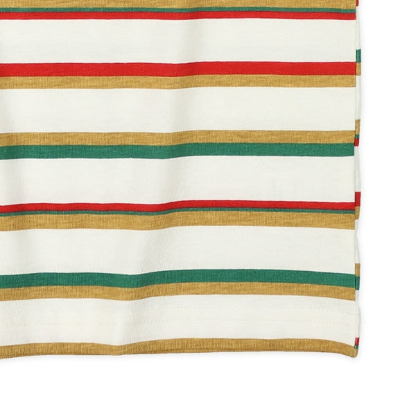 Stripe Sleeveless T-shirt