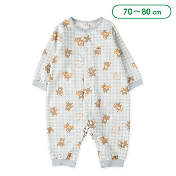 Bear Print Baby Romper (Spring)