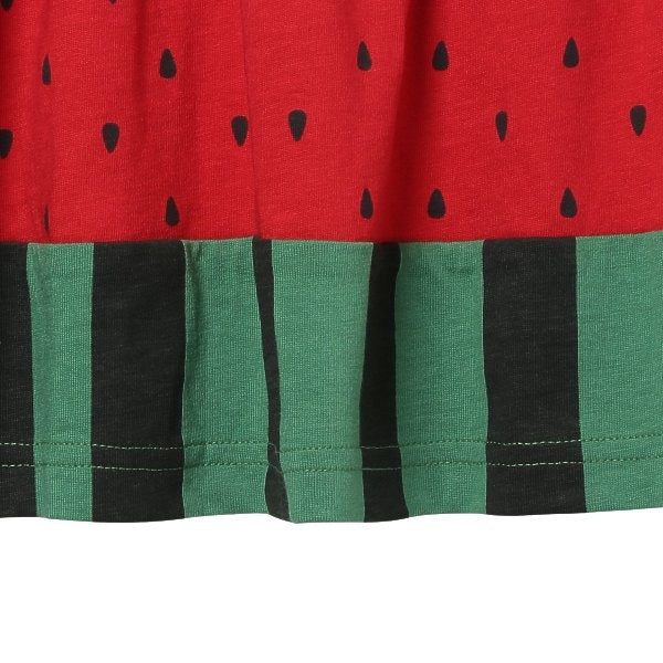 Watermelon Knit Sleeveless One Piece