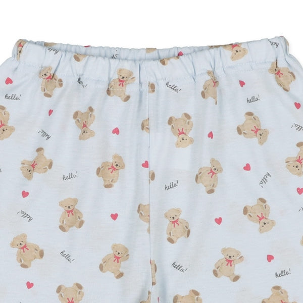 Bear Short Sleeve T-shirt and Pants Set