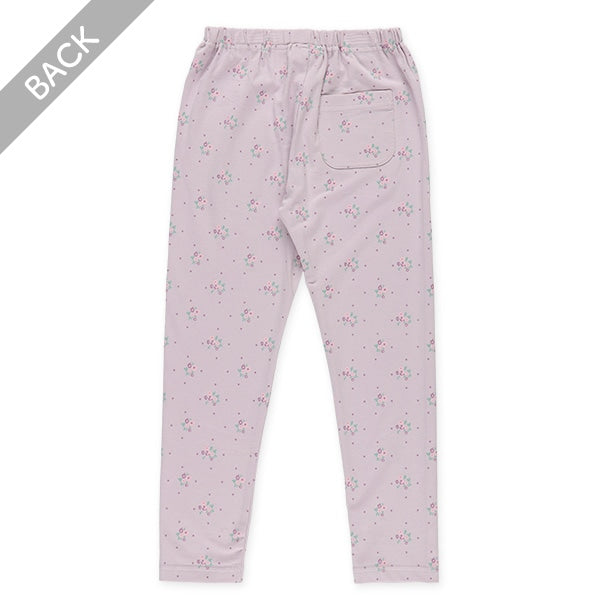 Flower and Polka Dot Print Leggings (Winter, Spring, Autumn)